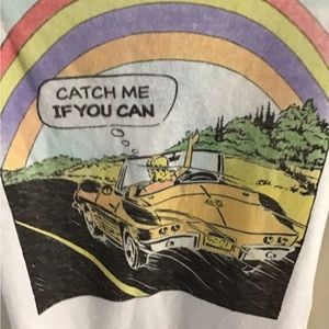 Re/Done New with tags Catch Me If You Can Tee Size Small